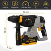 Trapano a percussione a batteria SDS+ 20V, 2J, senza Anteprima dell’immagine prodotto 2