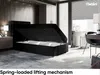 MEBLINI Boxspringbett mit Bettkasten - Gepolstert Produktbild-Vorschau 3