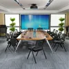 1x Klappstuhl Konferenzstuhl mit Schreibtafel,Armlehne Produktbild-Vorschau 4