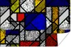 MuchoWow® Poster Mondrian - Glasmalerei - Alte Meister - Produktbild-Vorschau 1