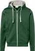 HAKRO Kapuzenjacke Bonded 455, tanne/silber, L Produktbild-Vorschau 1