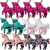 12 Stück Einhorn Pferd Schlüsselanhänger Glitzer Glitter Produktbild-Vorschau 1
