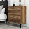 Skye Decor, Lizbon 539 - Walnut, Kommode, Nussbaum, 100 % Produktbild-Vorschau 1