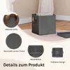 WOLTU Faltbare Aufbewahrungsboxen 5 Stück, mit Deckel Produktbild-Vorschau 6