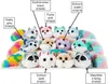 Heunec RAINBOW BUDDIES Regenbogentiere sortiert Größe 30 cm Produktbild-Vorschau 1