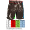 Pantaloni corti in pelle tradizionali da uomo PAULGOS - HK3 Anteprima dell’immagine prodotto 3