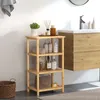 Dripex Badezimmerregal, Standregal,  Bücherregal mit 4 Produktbild-Vorschau 1