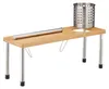relaxdays Kuchynský organizér hnedý, strieborný 55,0 x 18,0 Náhľad obrázku produktu 6
