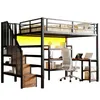 Merax Etagenbett 140x200cm, Hochbett Mit Schreibtisch, Produktbild-Vorschau 5