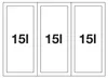BLANCO 521472 FLEXON II 60/3 Abfallsystem 45 (3x15) Liter Produktbild-Vorschau 6