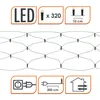 LED-lichtgordijn, 300 x 150 cm, voor buiten gebruik - warm Productafbeelding-voorbeeld 2