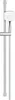 A shower head and rail set against a white background. Produktbild-Vorschau