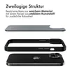 Accezz Rugged Frosted Back Cover iPhone 15 - Schwarz Produktbild-Vorschau 2