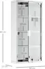 Homcom HOMCOM lekárnička so zámkom nerez 30 x 12 x 60 cm Náhľad obrázku produktu 3