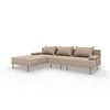TRADA Gartensofa lounge set Bahama S Beige Gartenmöbel set Produktbild-Vorschau 4
