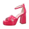 Buffalo Riemchensandalette  Rosa Produktbild-Vorschau 1