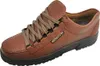 A single brown leather shoe with laces is shown against a white background. Anteprima dell’immagine prodotto
