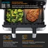 Arendo Heißluftfritteuse Doppelkammer XXL Dual Zone , Produktbild-Vorschau 4