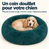 IvoQ Panier pour chien donut 100 cm - Coussin moelleux pour Voir les images du produit 2