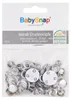 BabySnap Metall Druckknöpfe (10,5mm) silber Produktbild-Vorschau 4