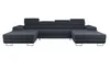 MUFFO Ecksofa U-Form ALONZO U mit Schlaffunktion 130x280 Produktbild-Vorschau 8