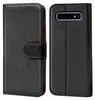 A black flip case for a smartphone is shown from the front and back. Podgląd zdjęcia produktu