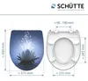 SCHÜTTE Duroplast HG WC Sitz WATER LILY, Toilettendeckel Produktbild-Vorschau 6