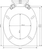 WC-Sitz mit Absenk-Automatik, Soft-Close, Universell Produktbild-Vorschau 4