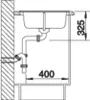 BLANCO TIPO 45 S Edelstahl Naturfinish Produktbild-Vorschau 7
