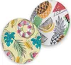 itenga 40x Bierdeckel rund Retro Sommer Früchte Untersetzer Produktbild-Vorschau 1