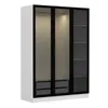 Skye Decor, Kale White Black - 2273, Kleiderschrank, Weiß, Produktbild-Vorschau 7
