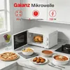WILLZ Mikrowelle 20L 700W 6 Stufen Drehregler Produktbild-Vorschau 7