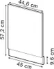Frontblende Vicco R-Line Beton 45 cm ohne Arbeitsplatte, Produktbild-Vorschau 2