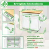 TRMLBE Kuchyňská skříňka Kuchyňský vozík s pracovní deskou, Náhled obrázku produktu 2