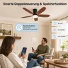 Stropní Ventilátor s LED Osvětlením 106cm Nízký Profil - Náhled obrázku produktu 2