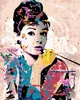 Diamondi - Diamond painting - AUDREY HEPBURN, 40X50 cm, Produktbild-Vorschau 1
