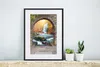 MuchoWow® Gerahmtes Poster Aussicht - Wasserfall - Herbst - Produktbild-Vorschau 6