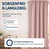 Kräuselband-Vorhang 140x145cm #9009 altrosa Produktbild-Vorschau 6