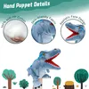 Plyšová hračka Velociraptor, loutka, realistická plyšová Náhled obrázku produktu 3