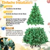 Yakimz Albero di Natale artificiale con illuminazione, Anteprima dell’immagine prodotto 4
