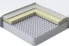 BELIANI Foam Schaumstoffmatratze Grau mit Weiß 90 x 200 cm Produktbild-Vorschau 4