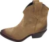 Lazamani Damen Westernstiefelette Hellbraun Rauleder Größe: Produktbild-Vorschau 22