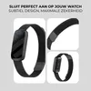 Strap-it Milanese Armband - Kompatibel mit Fitbit Luxe Produktbild-Vorschau 3