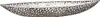 Casablanca Schale, "Purley", Metall, silberfarben, , L. 24 Voir les images du produit 2