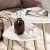 Konferenčný stolík Vicco Twino Biela/Sonoma 48 x 45 cm Sada Náhľad obrázku produktu 4