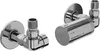 Mexen G05 Thermostat-Set axial mit Abdeckung R, Chrom - Produktbild-Vorschau 1