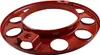 22,5" rot Vorderradabdeckung 10 Löcher universal Scania DAF Produktbild-Vorschau 3