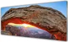 Acrylglasbilder 125x50 Wandbild Druck Fels Sonne Landschaft Produktbild-Vorschau 1