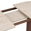 Skye Decor, uitschuifbare eettafel 160-200 cm, travertin & Productafbeelding-voorbeeld 9