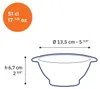 Lys - Bol en verre transparent à oreilles 51cl (Lot de 6) Voir les images du produit 4